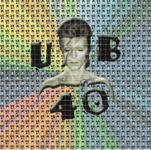 David Bowie / UB 40 Blotter Art - Shakedown Gallery