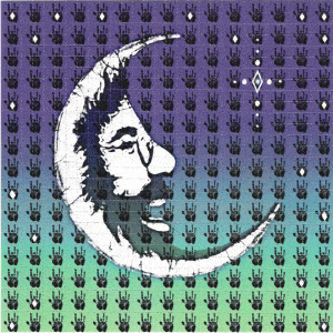 Jerry Moon Blotter Art - Shakedown Gallery