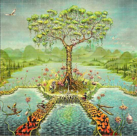 Mike DuBois EyeLand Blotter Art - Shakedown Gallery
