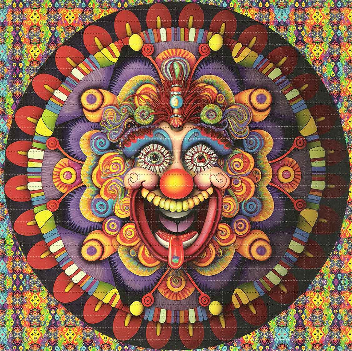 Acid Roulette Blotter Art