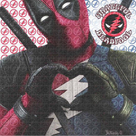 Grateful Deadpool Blotter Art