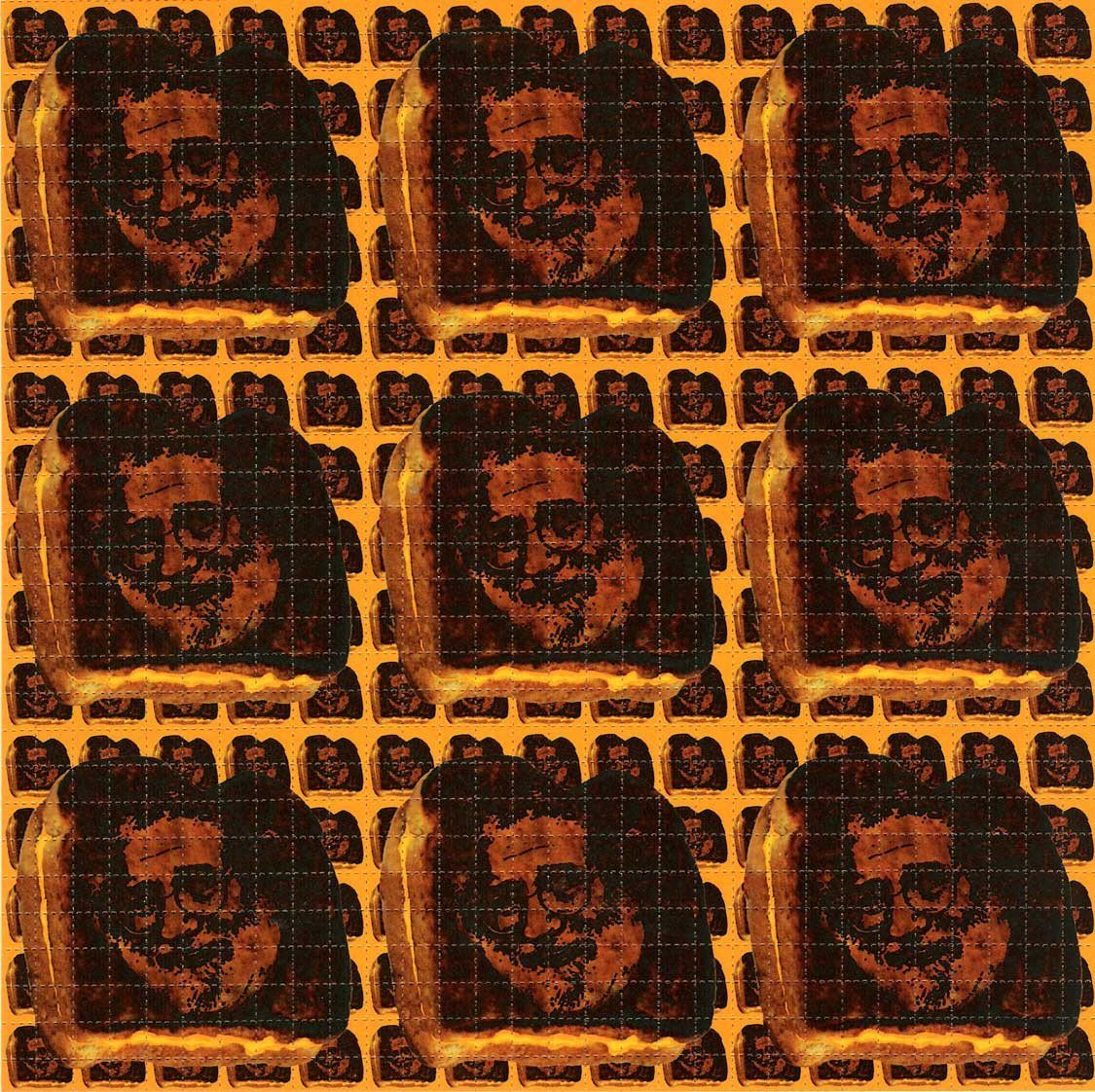 Jerry Grilled Cheese Blotter Art - Shakedown Gallery