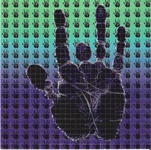 Jerry Hand Blotter Art - Shakedown Gallery